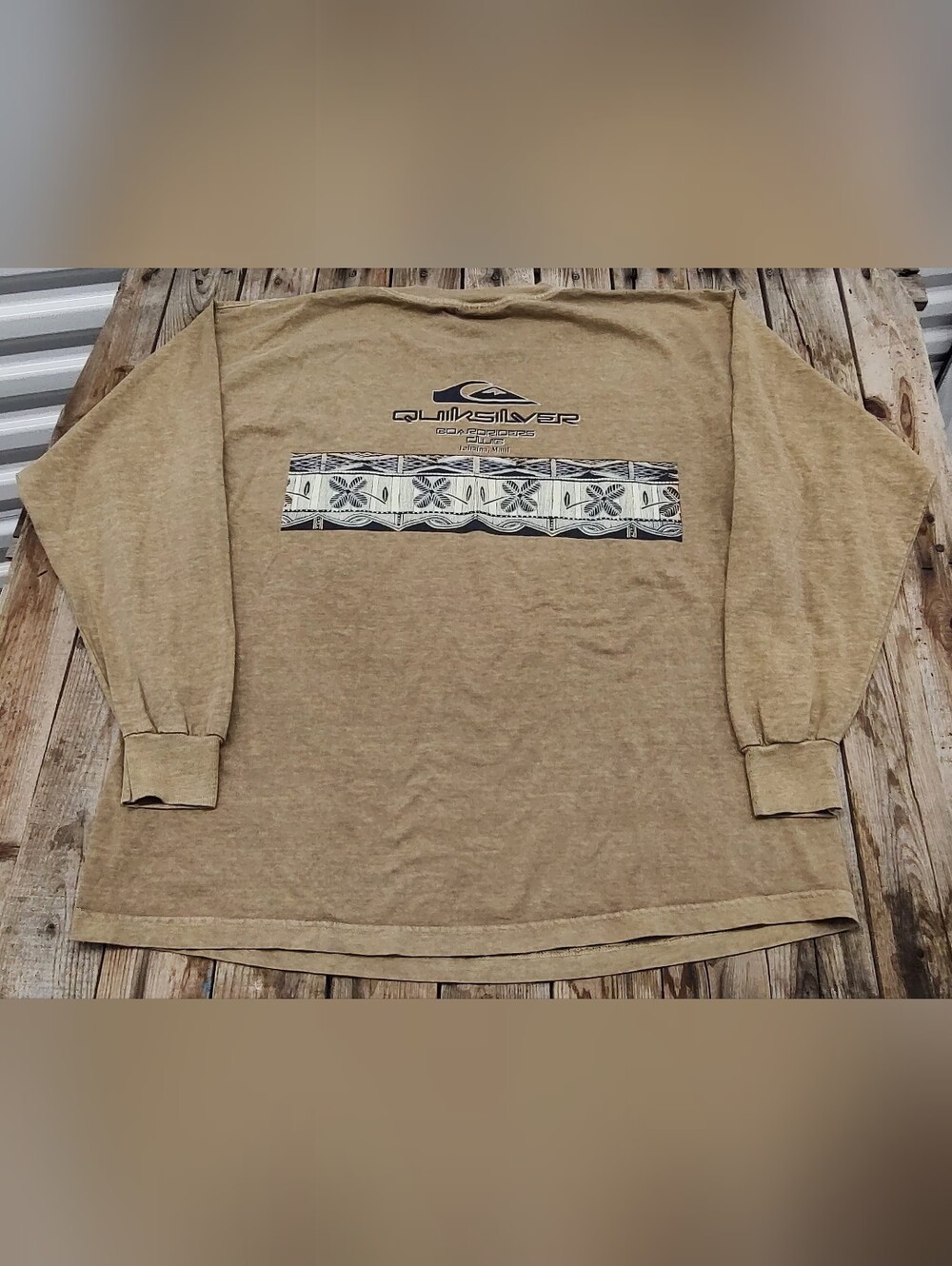vintage '90s Quiksilver Boardriders Club, Lahaina Maui long sleeve shirt